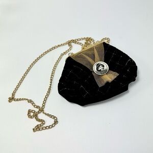 Disney Jasmine quilted velvet crossbody coin purse